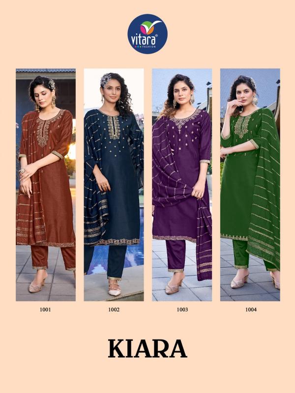 Vitara Kiara Fancy Silk Designer Exclusive Readymade Collection